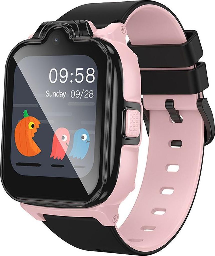 Smartwatch passend für Kinder Hoco 1,69" 4G GPS mit Anruffunktion Y104 rosa