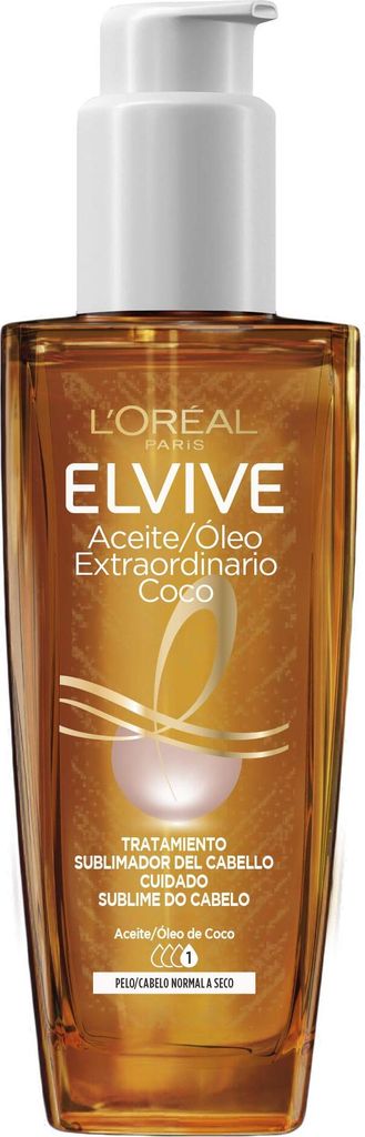 L'Oréal Paris - Außergewöhnliches Kokosöl Elvive 100 ml - Normales bis Trockenes Haar