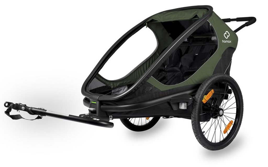 Remorque Vélo Enfant Outback One - Transport Sécurisé Image du produit 
