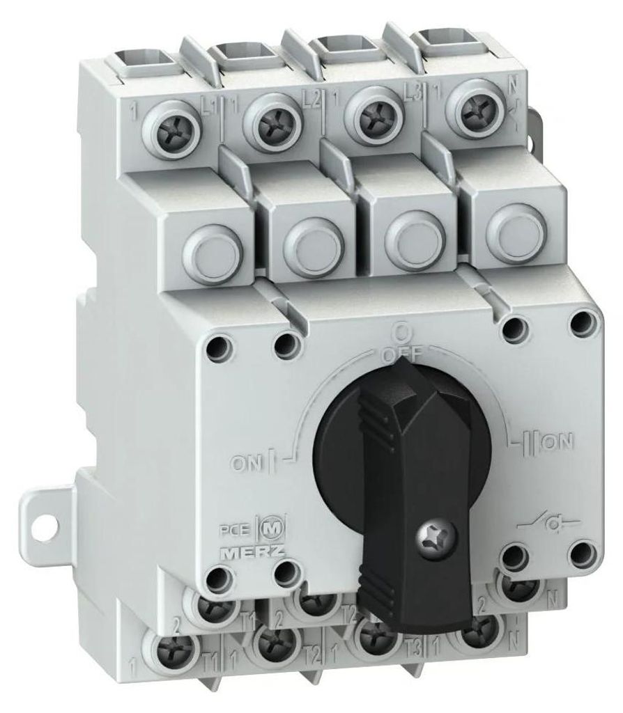 PC ELECTRIC Netzumschalter, MLU1, 63A, 4-polig, I-0-II, Produktbild 