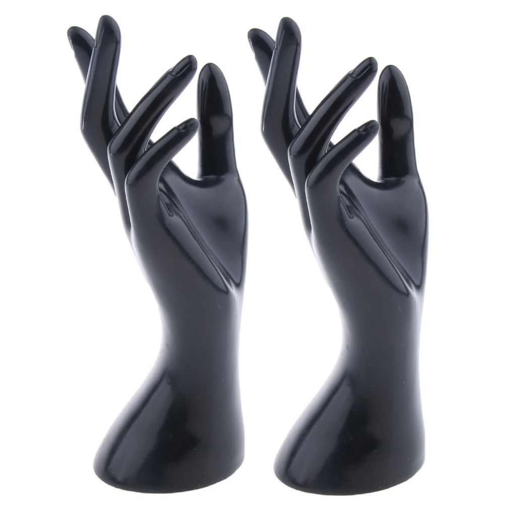 1 Paar weibliche Schaufensterpuppe Hand für Schmuck Armband Handschuhe Display 