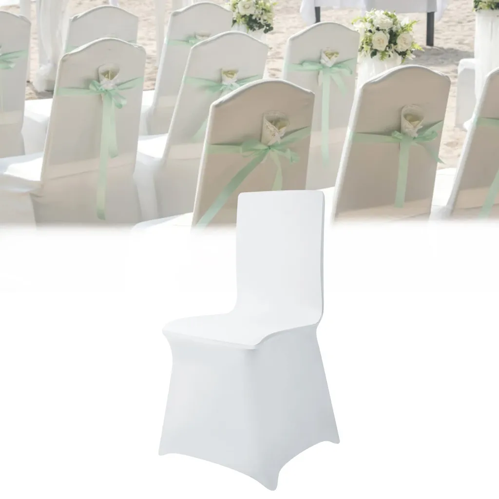 100 Coprisedie Elasticizzati Bianchi Sessamen-LP per Catering