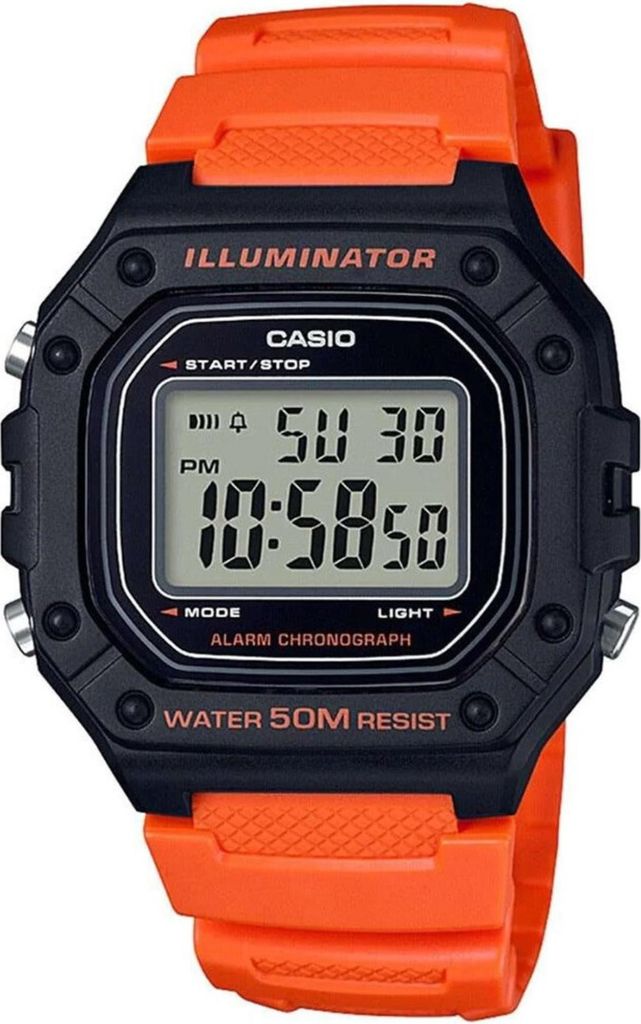 Casio Digitale Herrenuhr Oceanfrontrosssevain orange One size