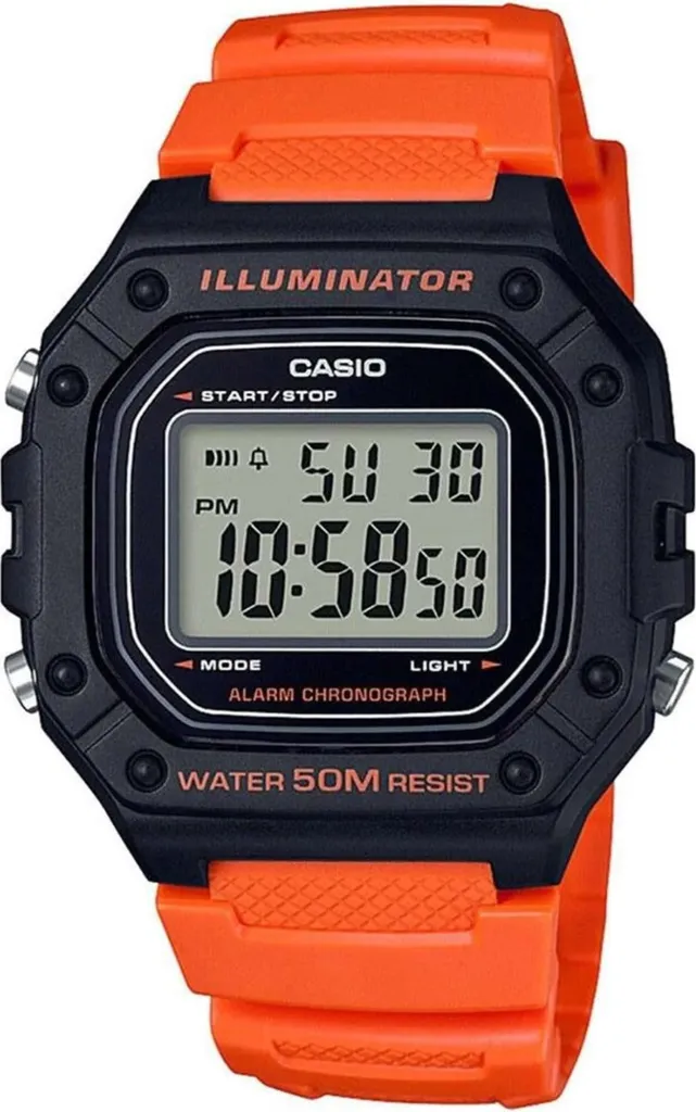 Montre Casio bd423085 Homme Noire en Résine avec Affichage Digital Précis
