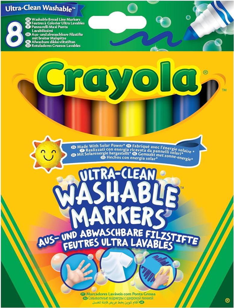 Crayola - omyvatelné značky maxi punta Obrázek produktu 