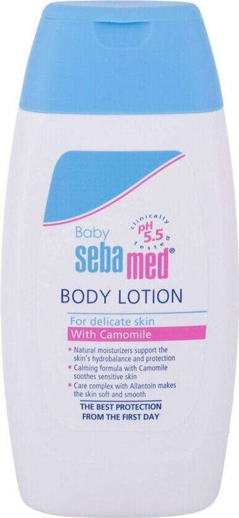 Sebamed Baby Body Lotion, verzorgende lotion voor baby's en Productafbeelding 