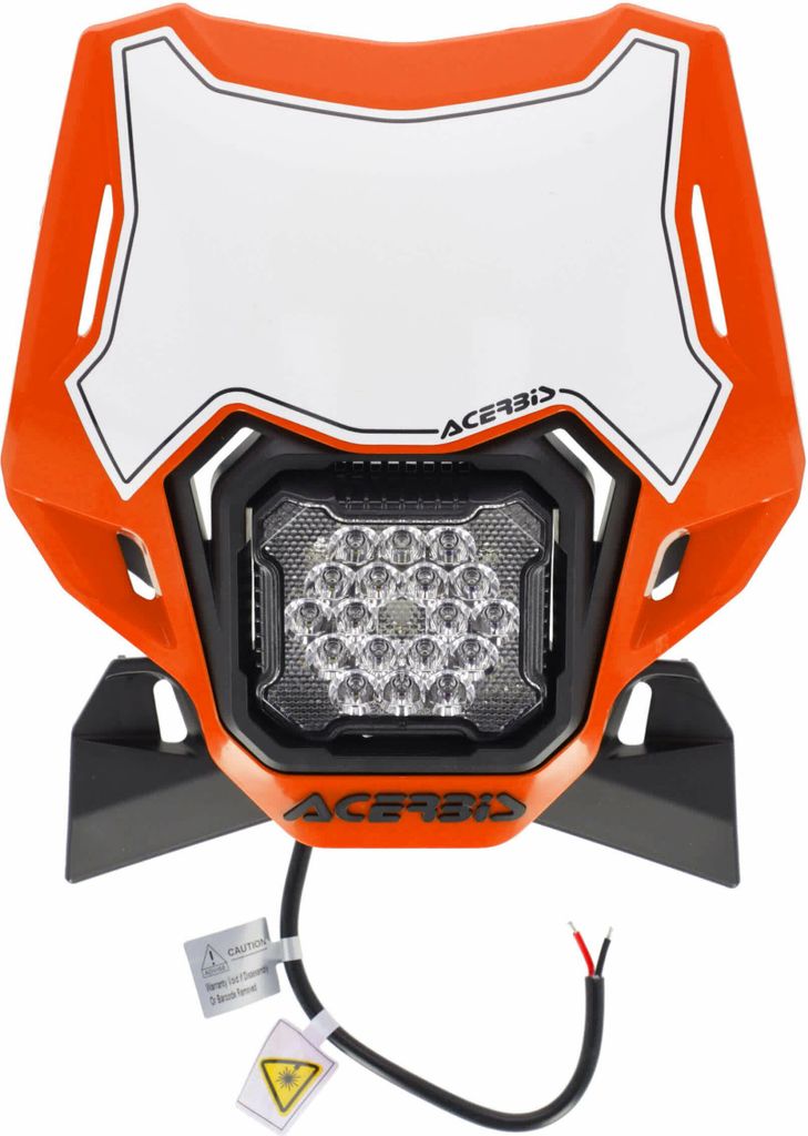 ACERBIS VSL Lumen-X Orange/Schwarz Scheinwerfer