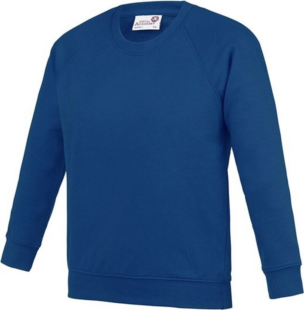Awdis - "Academy" Sweatshirt für Kinder Raglanärmel PC7093 (L) (Dunkles Königsblau)