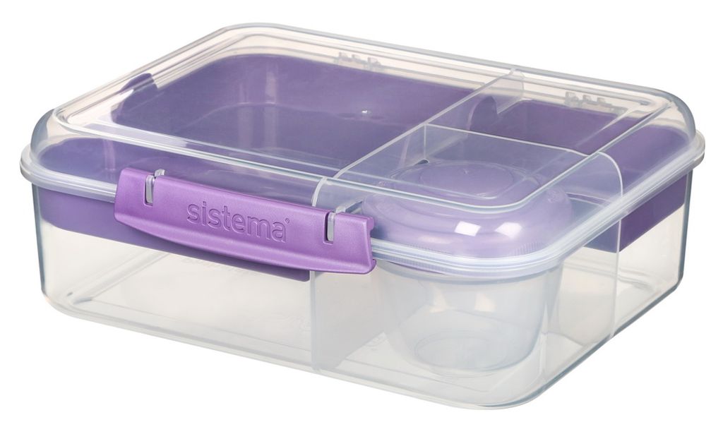 Sistema 1650 ml Lunchbox "BENTO LUNCH" + Joghurt-Becher Produktbild 