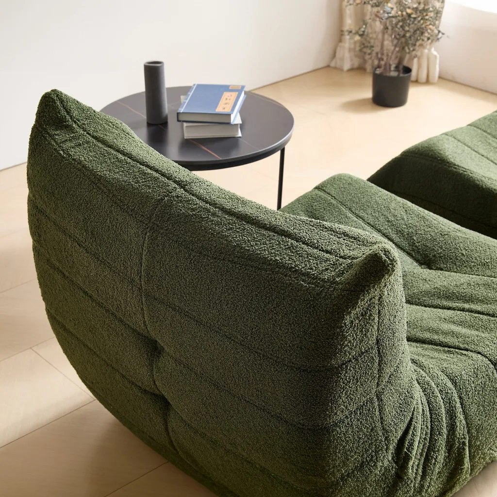 Fauteuil de Méditation Pliable et Lit d'Appoint pour Salon et Chambre
