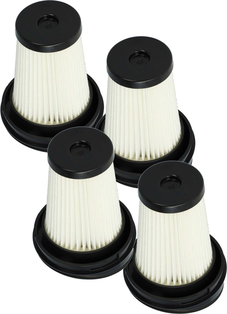 vhbw 4x Flachfaltenfilter kompatibel mit Arcelik Produktbild 