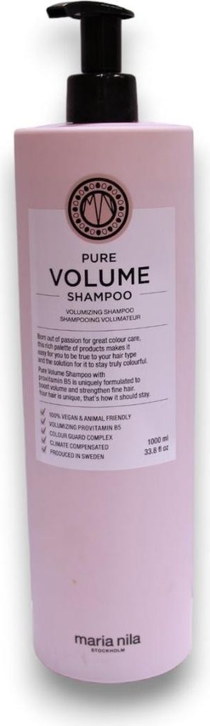 Maria Nila Pure Volume Shampoo 1000 ml Immagine del prodotto 