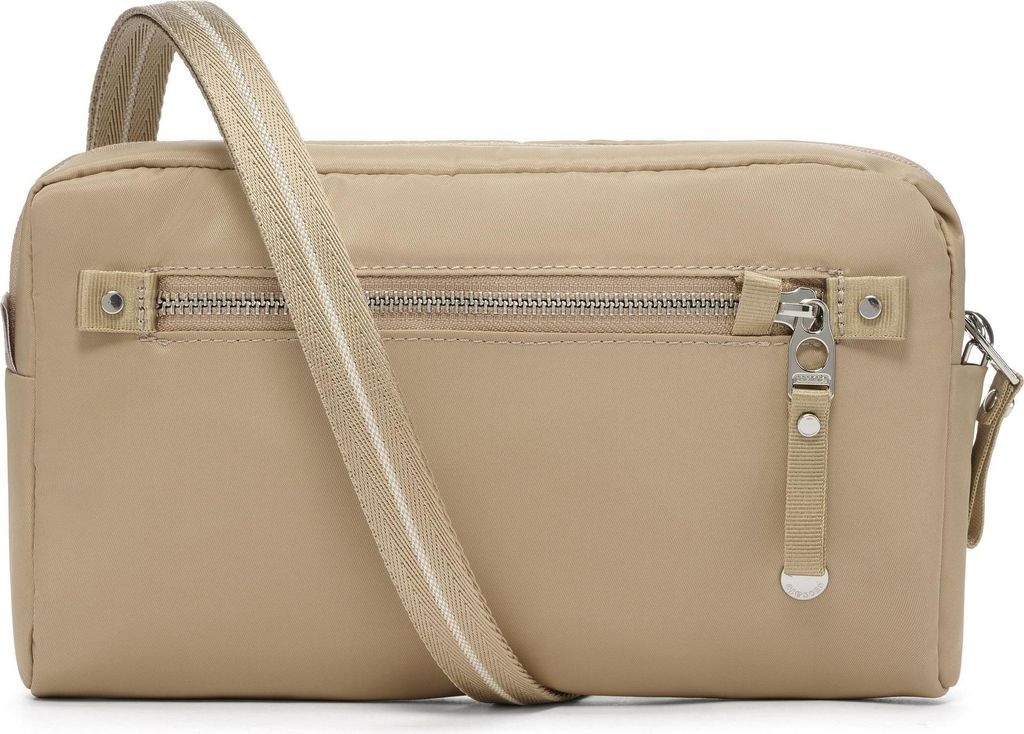 Pacsafe W 3 in1 Sling Taupe Anti-Theft Umhängetasche