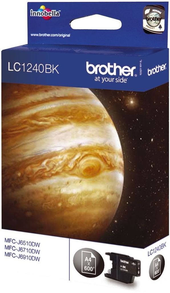 Brother LC1240BK Cartouche d'impression noire Image du produit 