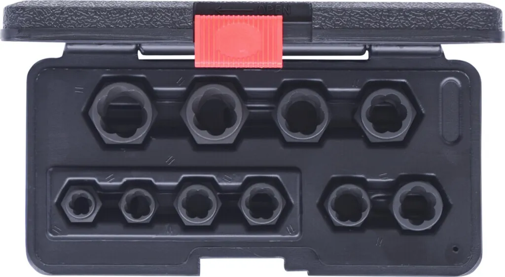 Coffret d'écrous à encastrer profilés en spirale KS TOOLS 10 pcs