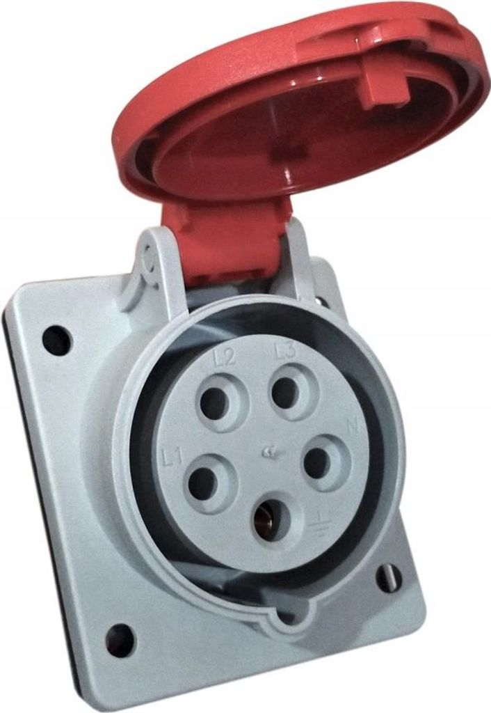 Elektromet | Elektrogroßgerät GTS 16/5 - Rot - Hochwertig - IP44 - Für Werkstatt und Garage