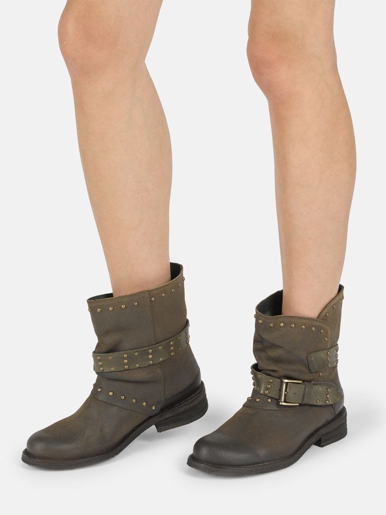 FELMINI Stiefelette Stiefelette Veloursleder