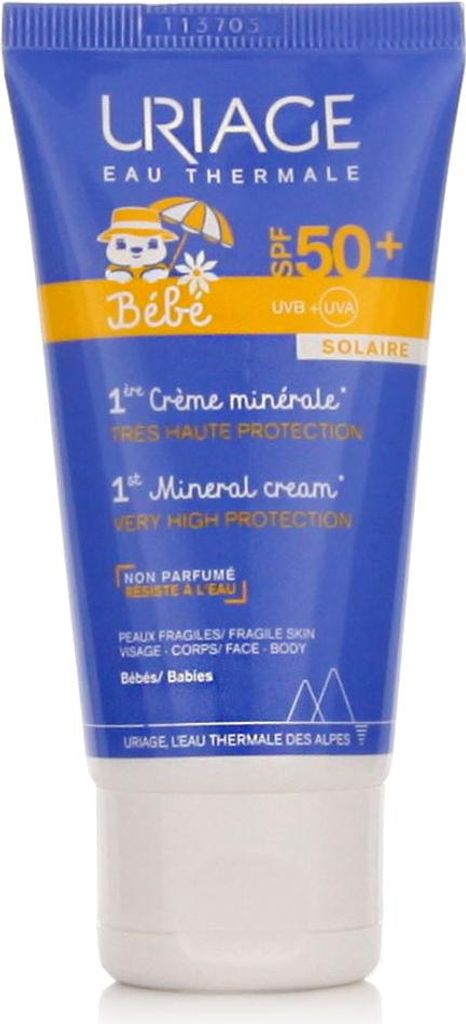 Crema solar para niños Sun Baby Mineral New Uriage, SPF 50+ Imagen del producto 