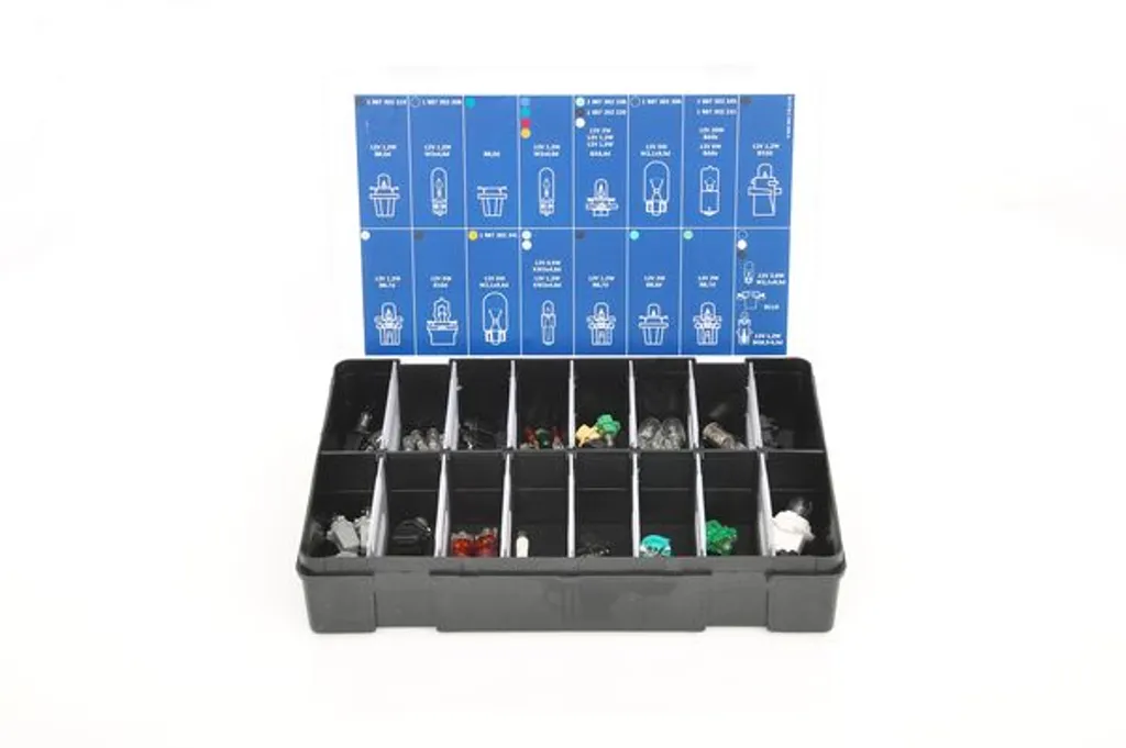 Rétroéclairage BOSCH 16x Ampoules 12V 1.2W B8.5d 1987302301