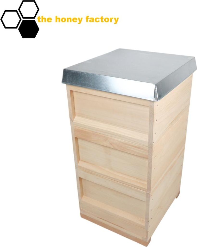 DNM 10 Liebig Kaltbau Bienenbeute SET Holz "DIE Produktbild 