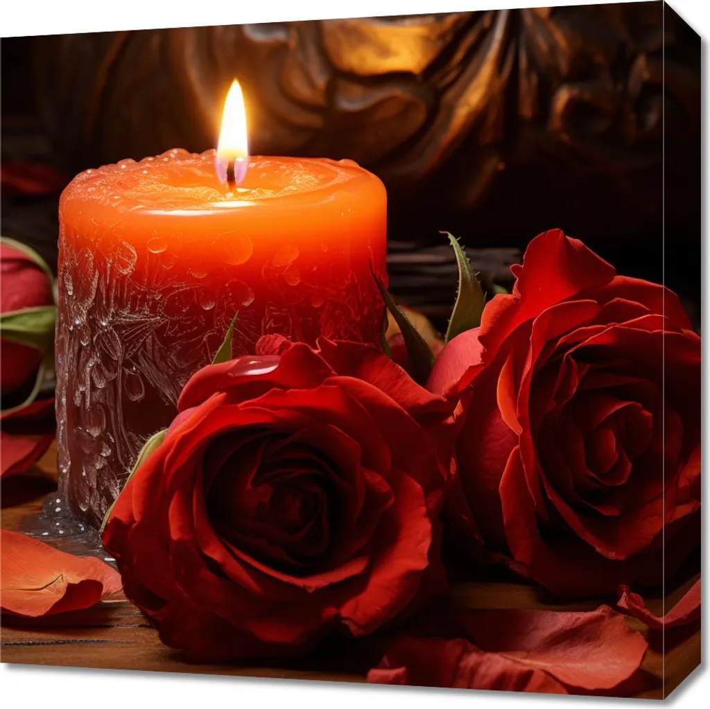 Quadro Instagrammabile 50x50 Romantico - Decor Home Design