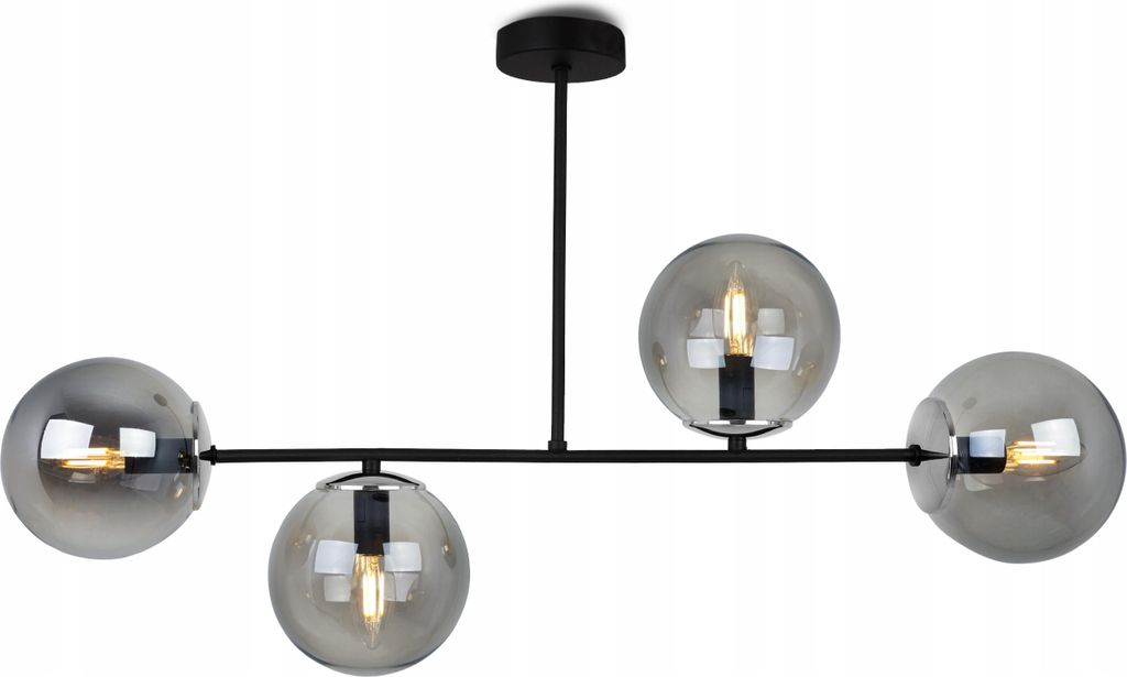 Moderne Hängelampe Glaskugeln Led Kronleuchter