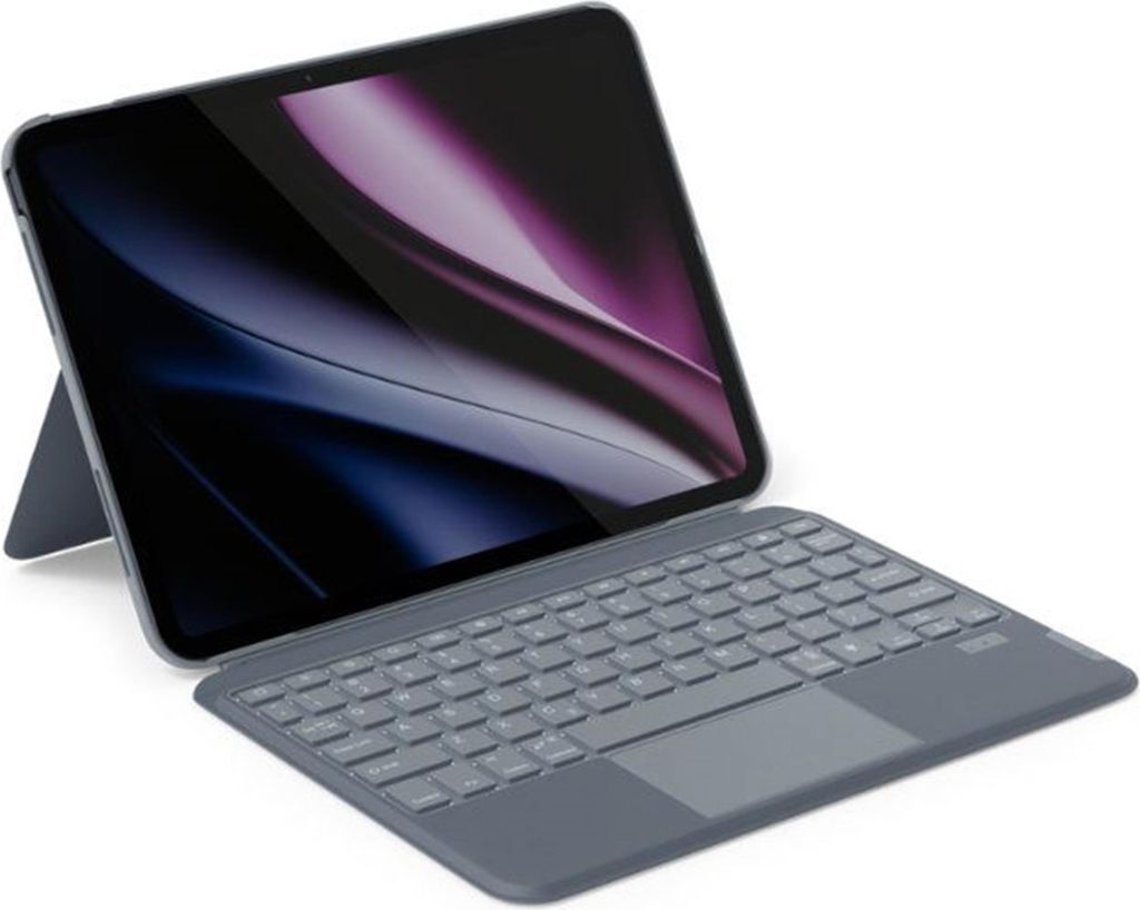 Epico beleuchtete Tastatur für iPad Pro 11" (M4) - CZ/grau (A00)