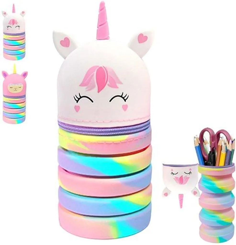 Trousse bureau magique anti-bruit en silicone pour éviter le désordre