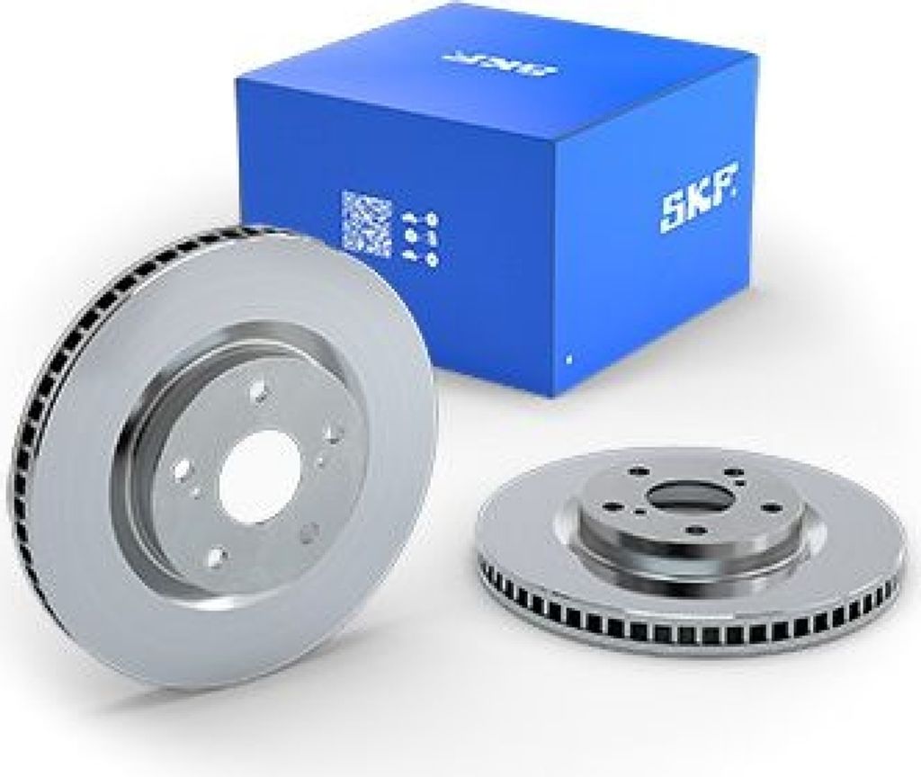 2x SKF Bremsscheibe Vorne VKBD 80349 V2
