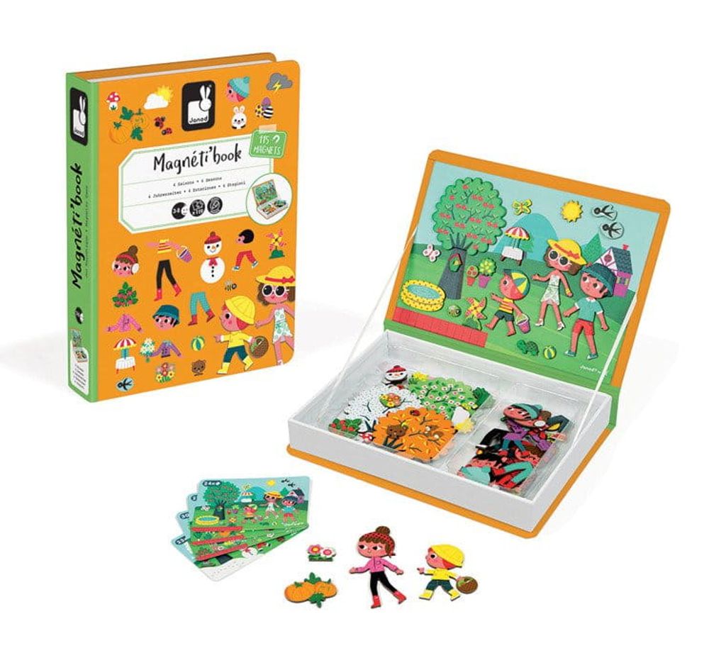 JANOD 4 seasons Magneti'book, 3 Jahr(e), Karton, Orange Produktbild 