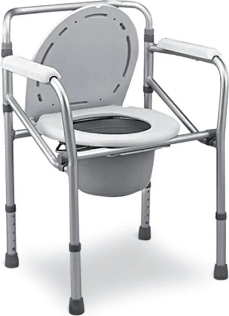 Sedia WC Comoda 4 in 1 Pieghevole: La Scelta Migliore per i Nonni