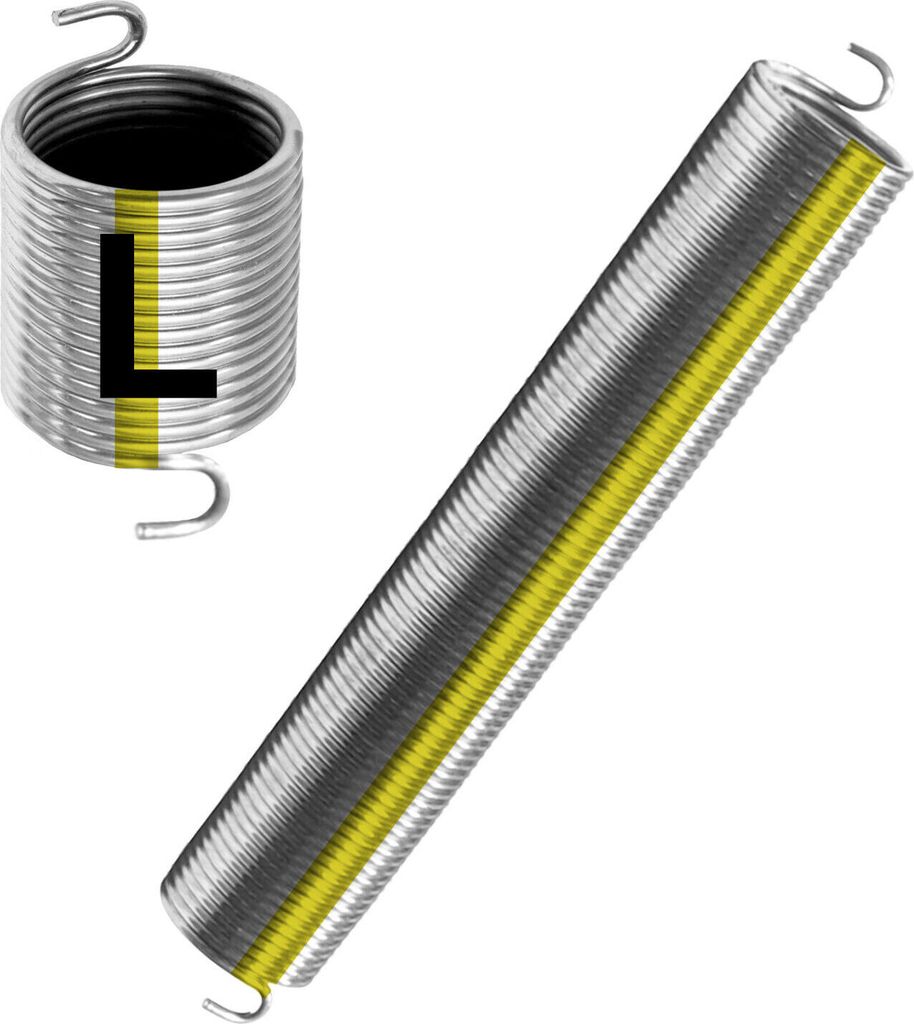 Torsionsfeder für Hörmann/Steinau Garagentor Tor Feder Sektionaltor Ersatzteil Links L704 / L24