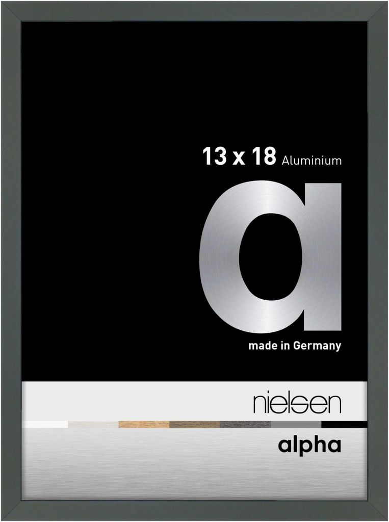 Rám na fotografie Nielsen Aluminium Alpha Platin 13 x 18 cm Obrázok produktu 