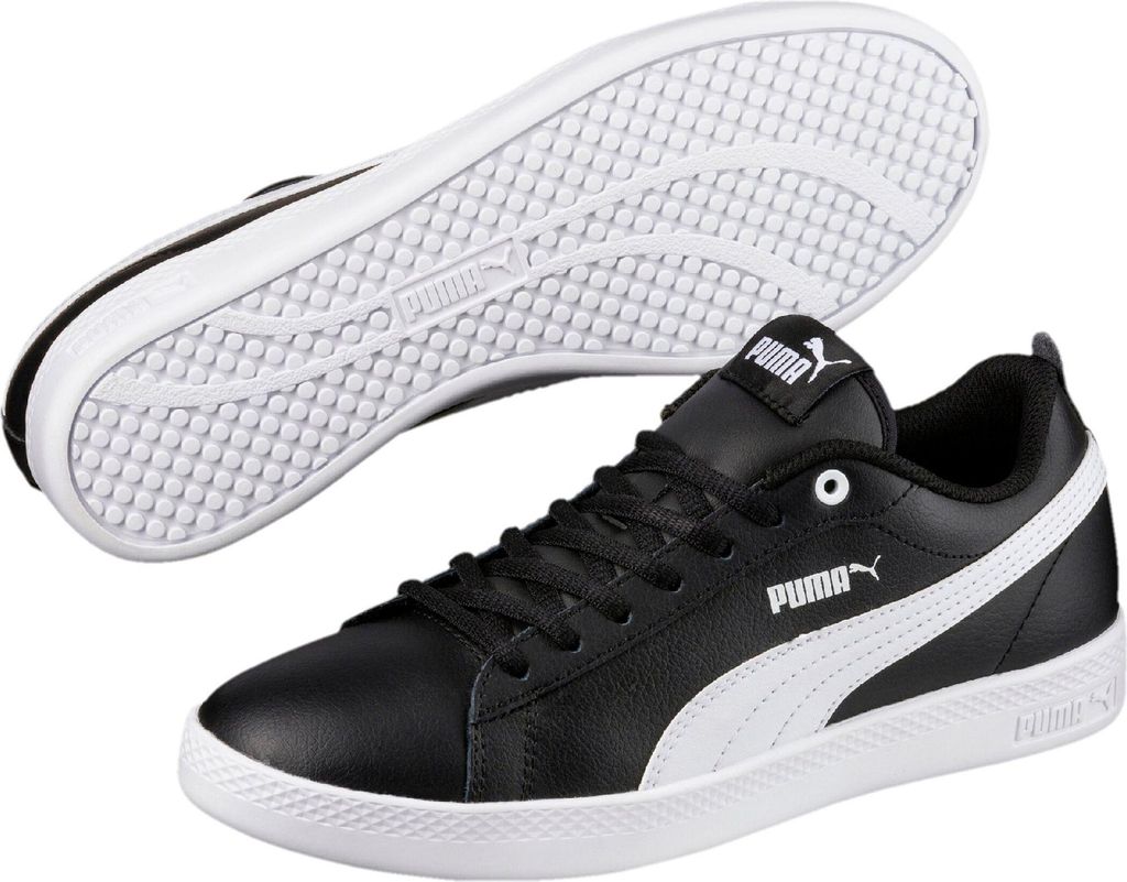 Puma Smash Sportschuhe Damen Trainingsschuhe Schwarz Freizeit, Schuhgröße:EUR 42 | UK 8