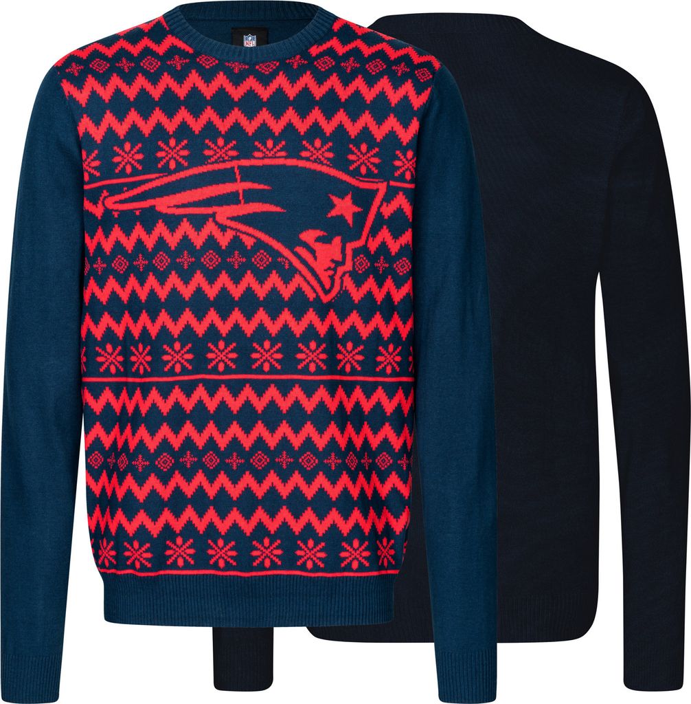 NFL New England Patriots Ugly Sweater Big Logo 2-Color Produktbild 3