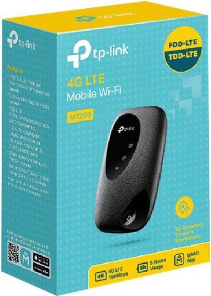 TP-Link WL-Router M7200 4G LTE Mobile (modem) Obrázok produktu 9