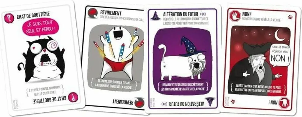 Jeu Idéal Soirée entre Amis Exploding Kittens Edition Festive Asmodee - 4