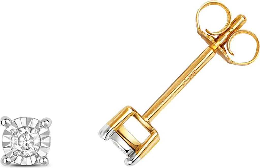 Boucles d'oreilles Or et Diamant Anti-Allergie pour Peaux Sensibles