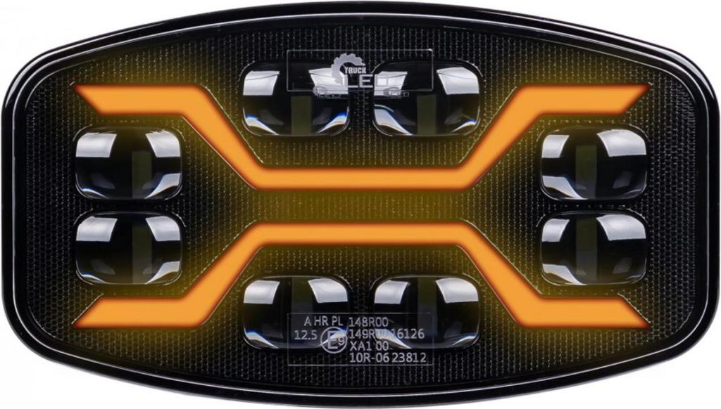 Led-Arbeitsscheinwerfer-Reflektor Kamar X-Spider L3436 72Xled 1600Lm