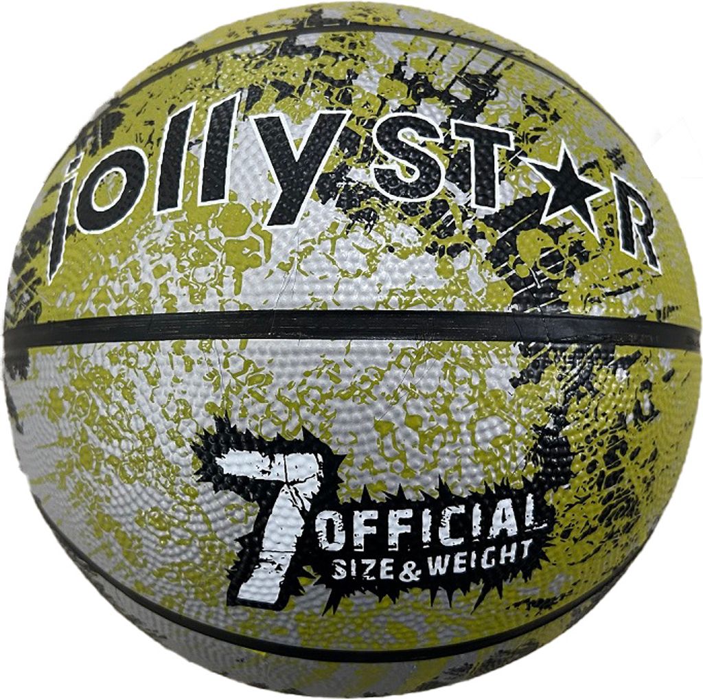 Lopta basketbalová JollyStar zelená Obrázok produktu 