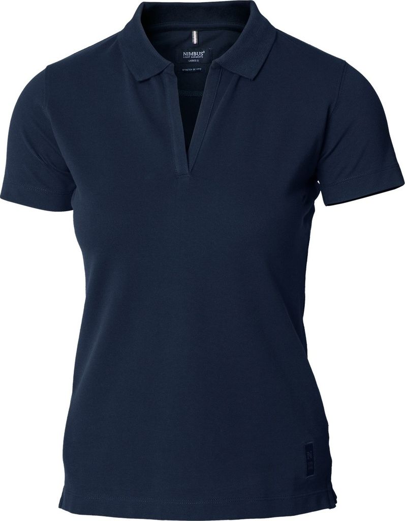 Nimbus Damen Harvard Stretch Deluxe Polo Shirt RW5147 (S) (Marineblau)