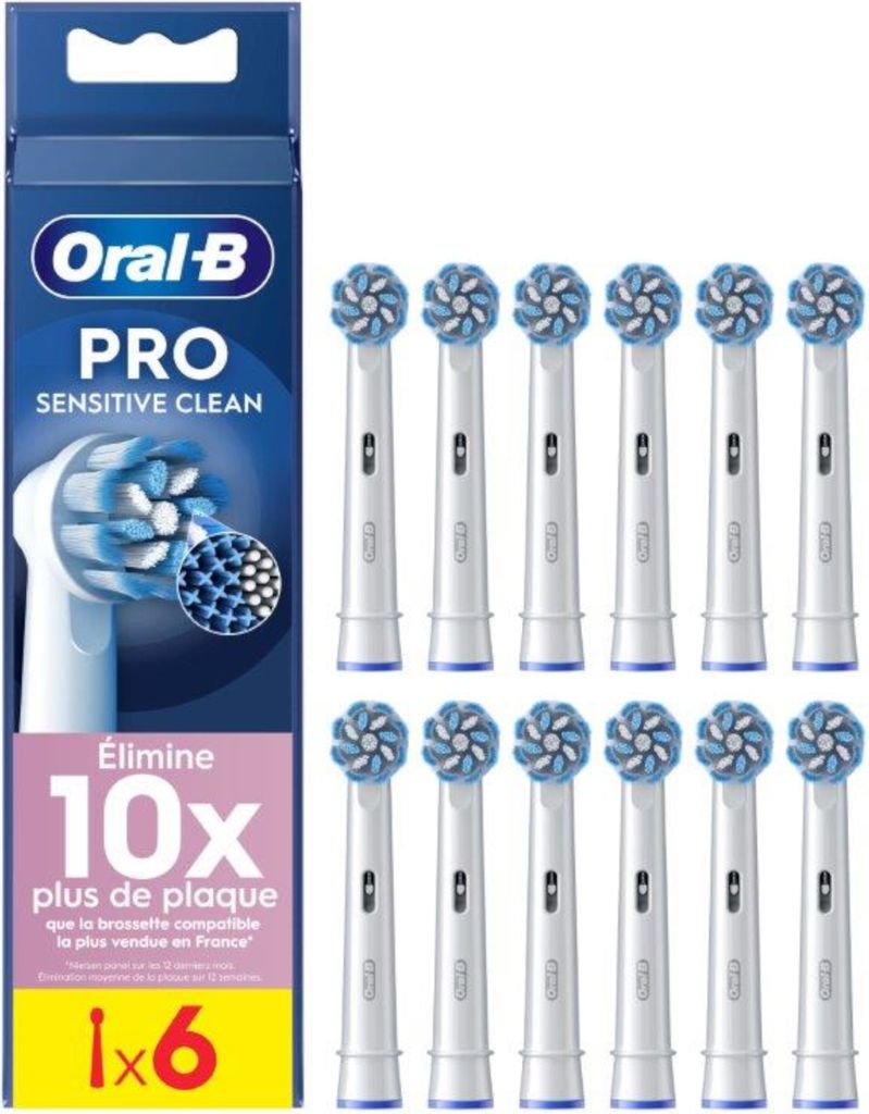 Oral-B Sonic White Zahnbürstenaufsätze (12 Stück) Produktbild 