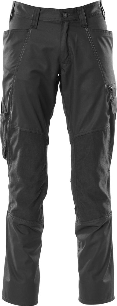 Pantaloni con tasche al ginocchio neri, taglia 82 C52 Immagine del prodotto 