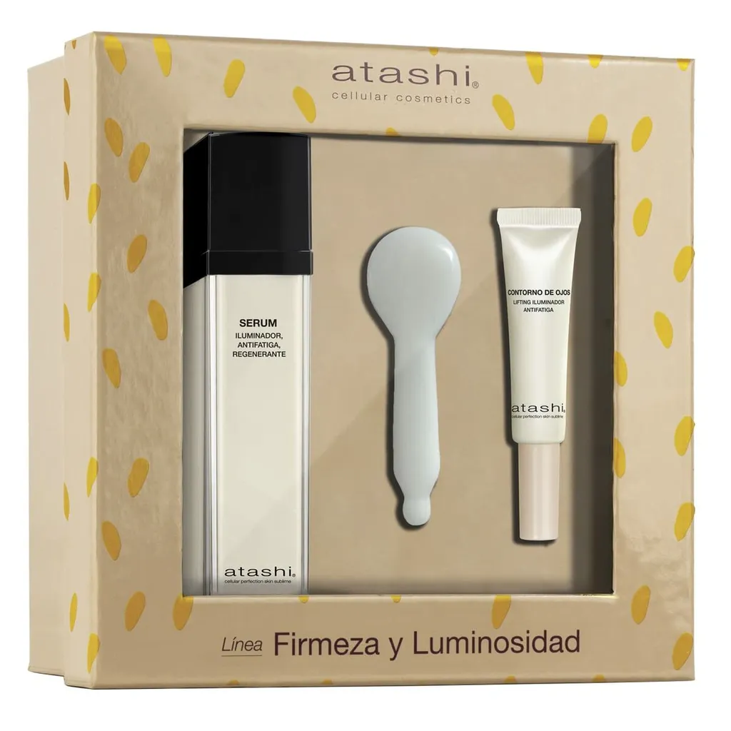 Sérum anti-âge Atashi coffret 3 pièces pour raffermir et illuminer teint