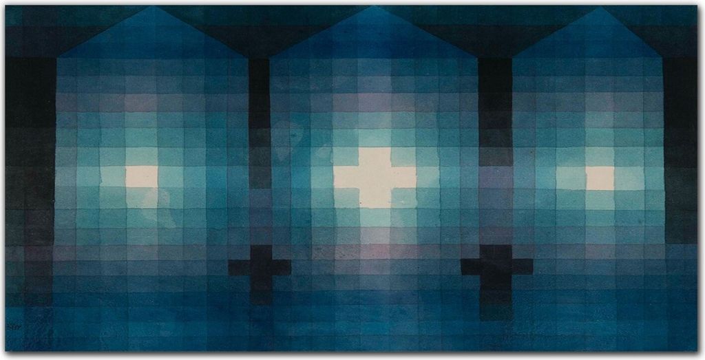 Coloray - Bild aus Glas - Glasbilder - 100 x 50 cm - Wohnzimmer Glasblock mit Bild Wanddekoration Gehärtetes Glas Dekoration Küche - Grab In Drei...