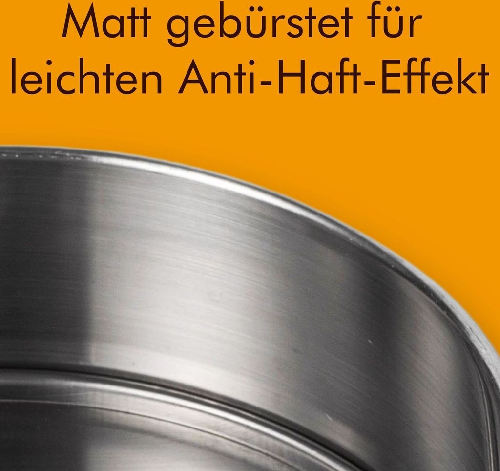 Springform Edelstahl Backform Kuchenform unbeschichtet Produktbild 4