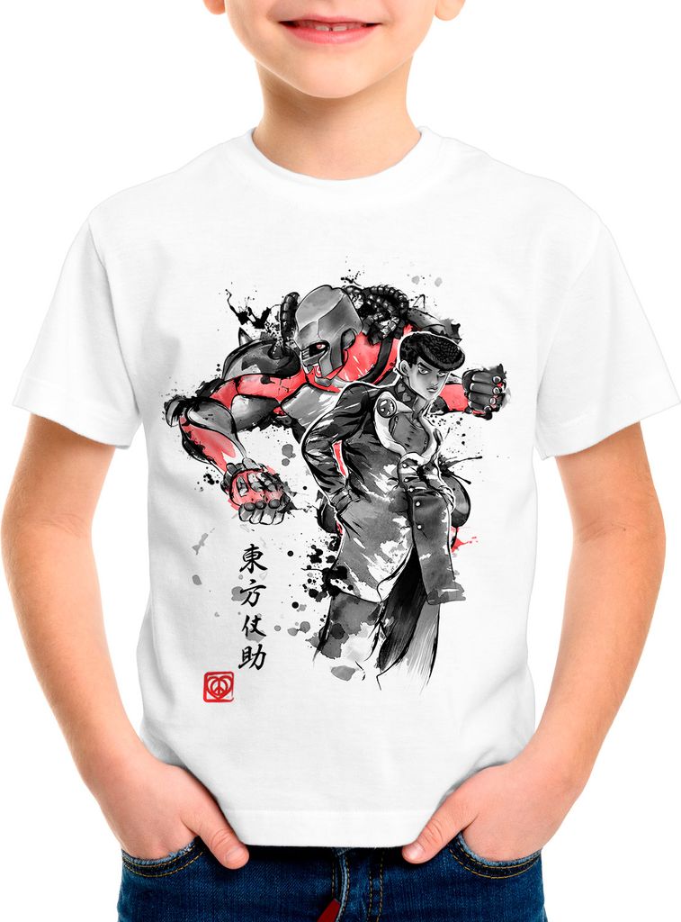 BaumwolleCloud Bizarre Regeneration Kinder T-Shirt anime japan manga jojos