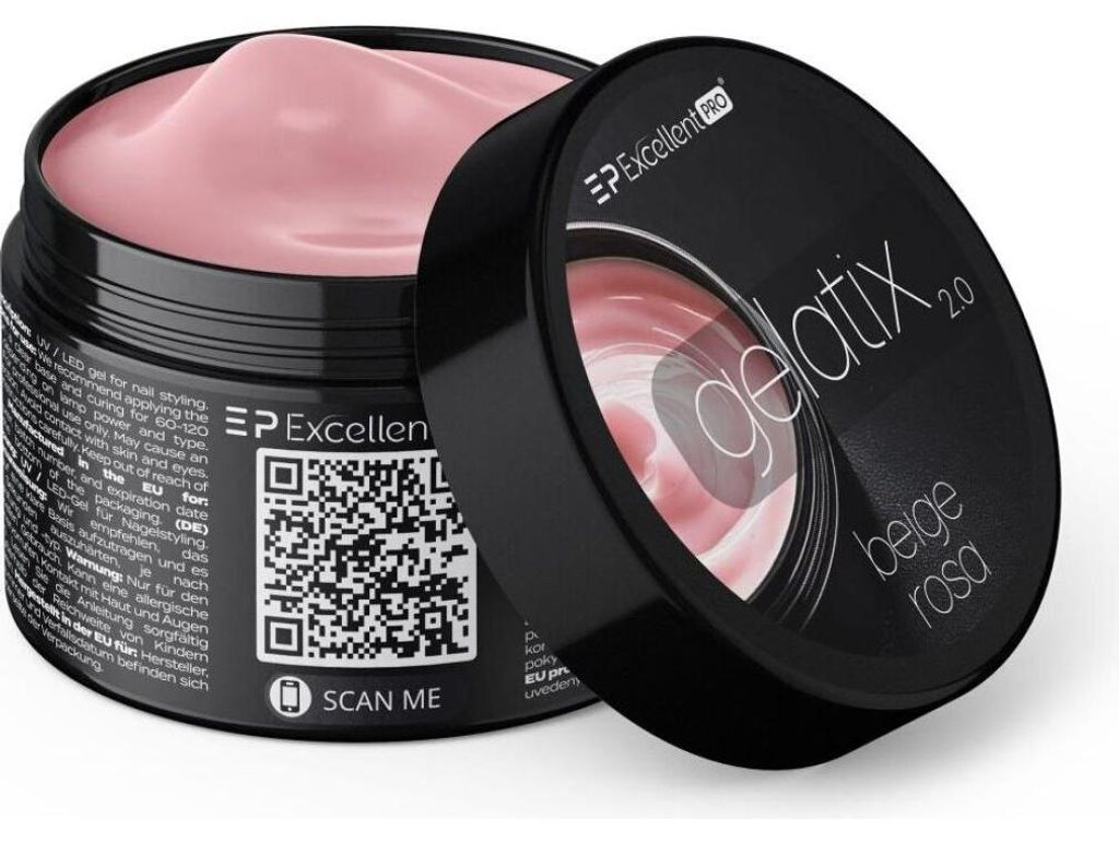 Excellent | Gelatix 2.0 - Beige Pink - 50g - Vysoce Obrázek produktu 