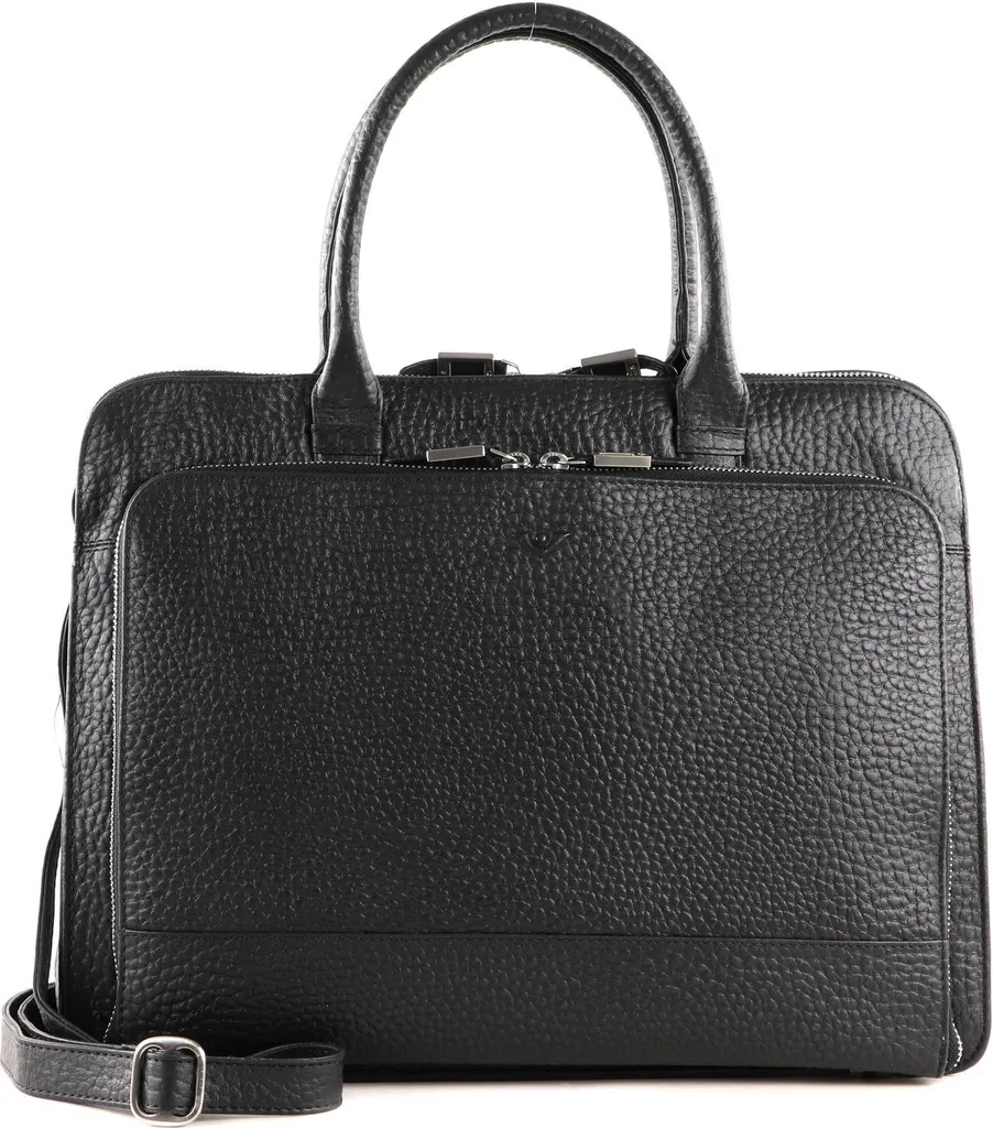 Sacoche Ordinateur Femme VOi Hirsch Danielle Noire Chic et Pratique