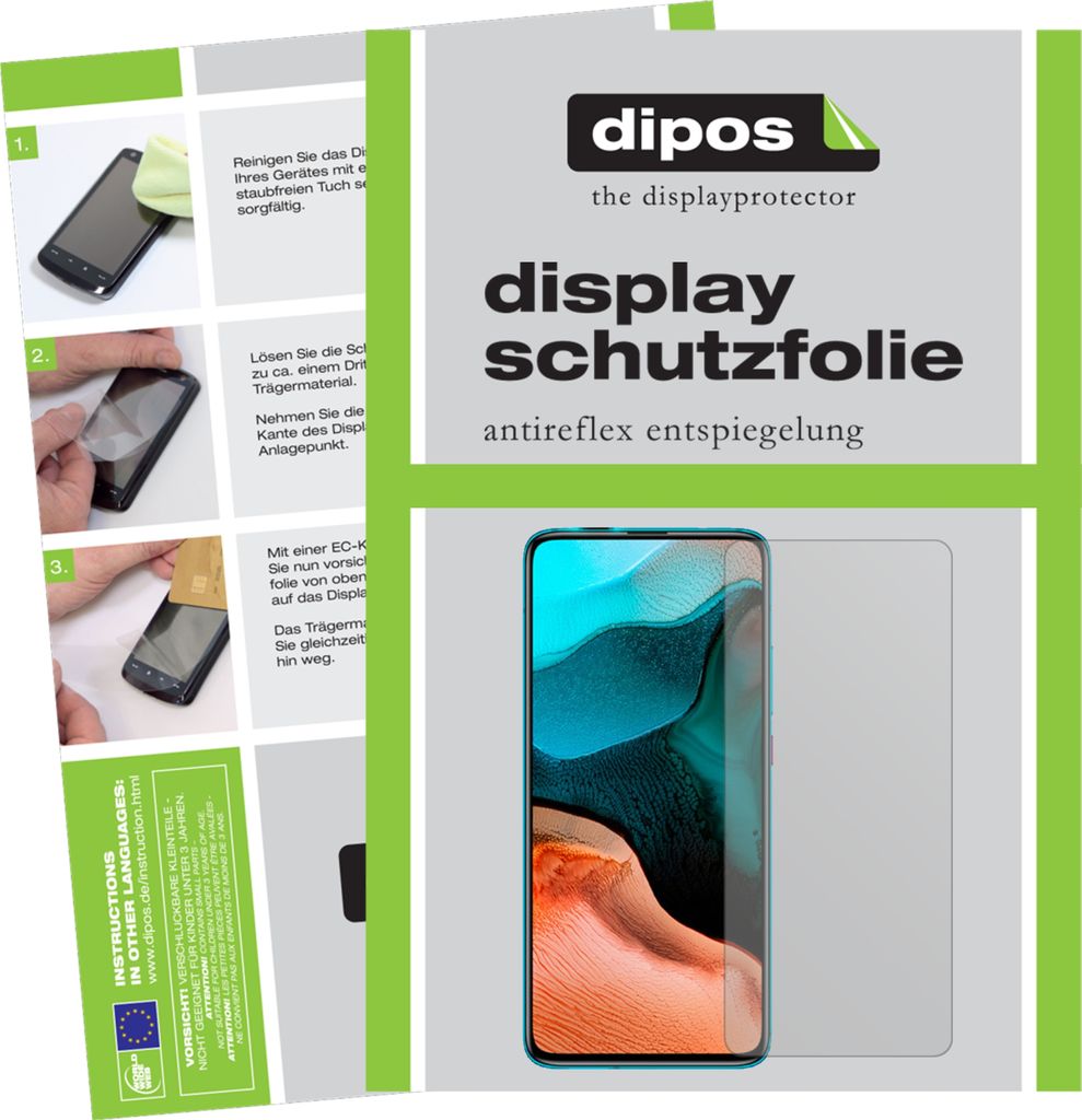 5x Schutzfolie für Xiaomi Redmi K30 Pro Display Folie matt Displayschutzfolie